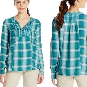 prAna Organic Cotton Francine Long Sleeve Top S